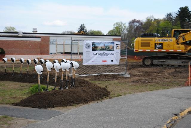 Haverhill, Hunking Middle School Groundbreaking