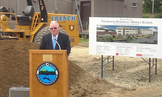 Thurgood Marshall Middle School Groundbreaking
