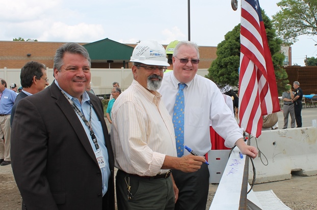 Hill Elementary School "Topping Out"