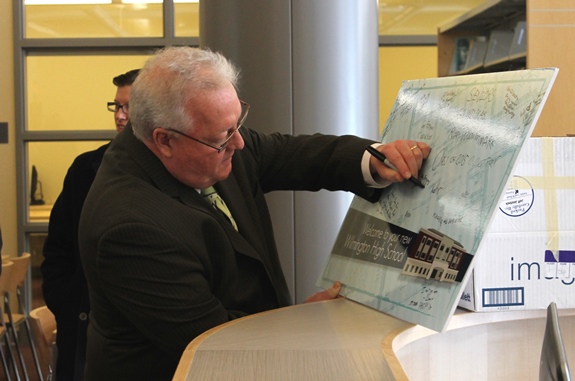 Wilmington High School Ribbon Cutting