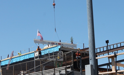 Wilmington High School "Topping Out" Ceremony