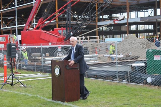 Winthrop Middle/High School "Topping Out"