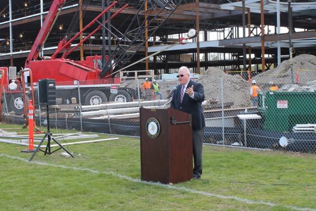 Winthrop Middle/High School "Topping Out"