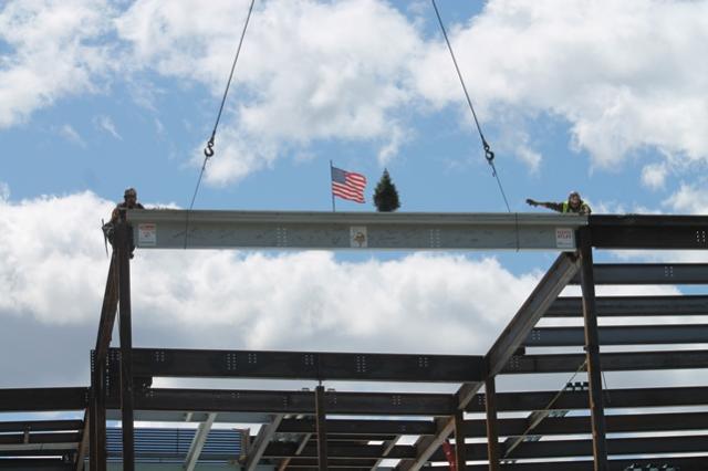 Winthrop Middle/High School "Topping Out"