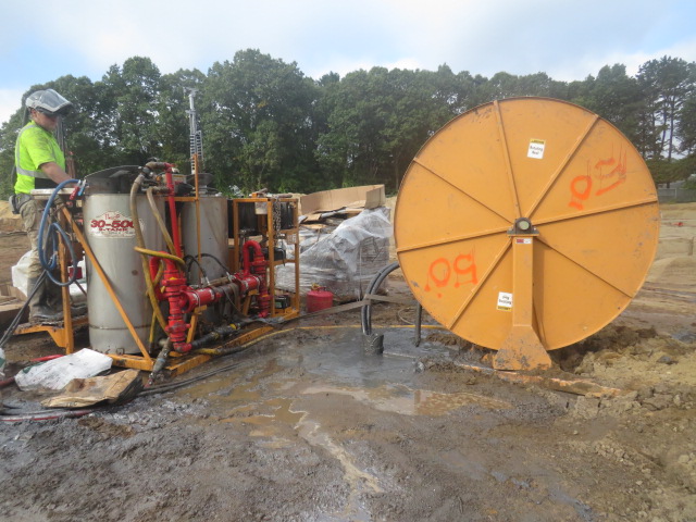 Geothermal Construction Site Tour Photos