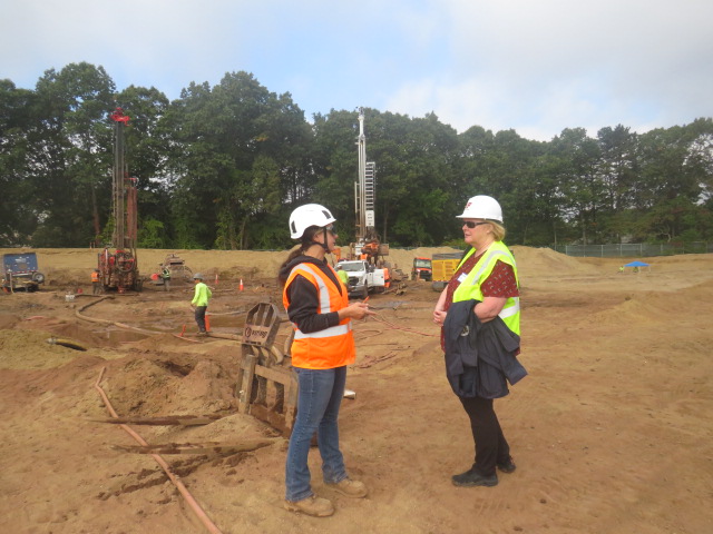 Geothermal Construction Site Tour Photos
