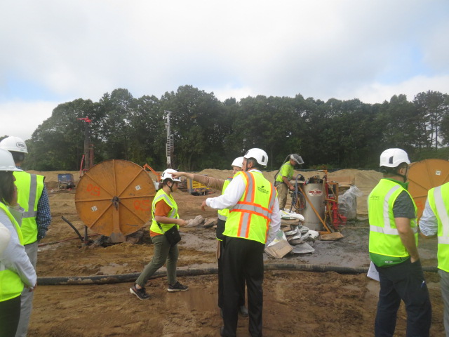 Geothermal Construction Site Tour Photos