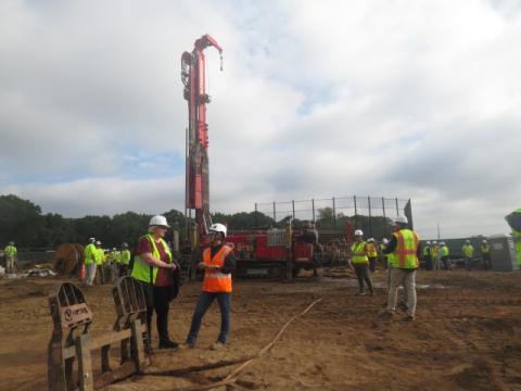 Geothermal Construction Site Tour Photos